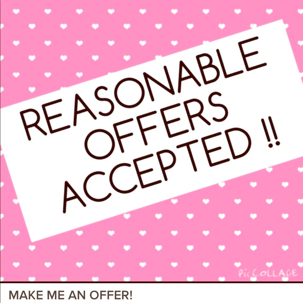 All Reasonable Offers Accepted